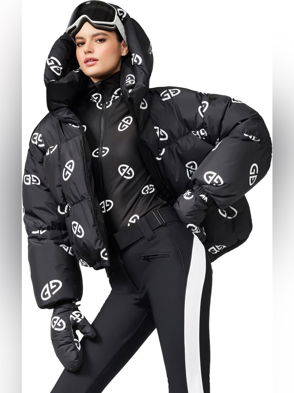 Goldbergh Snowflake Porter Jacket Black US 10 NWT waterproof ski jacket puffer